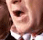 a tongue curling
